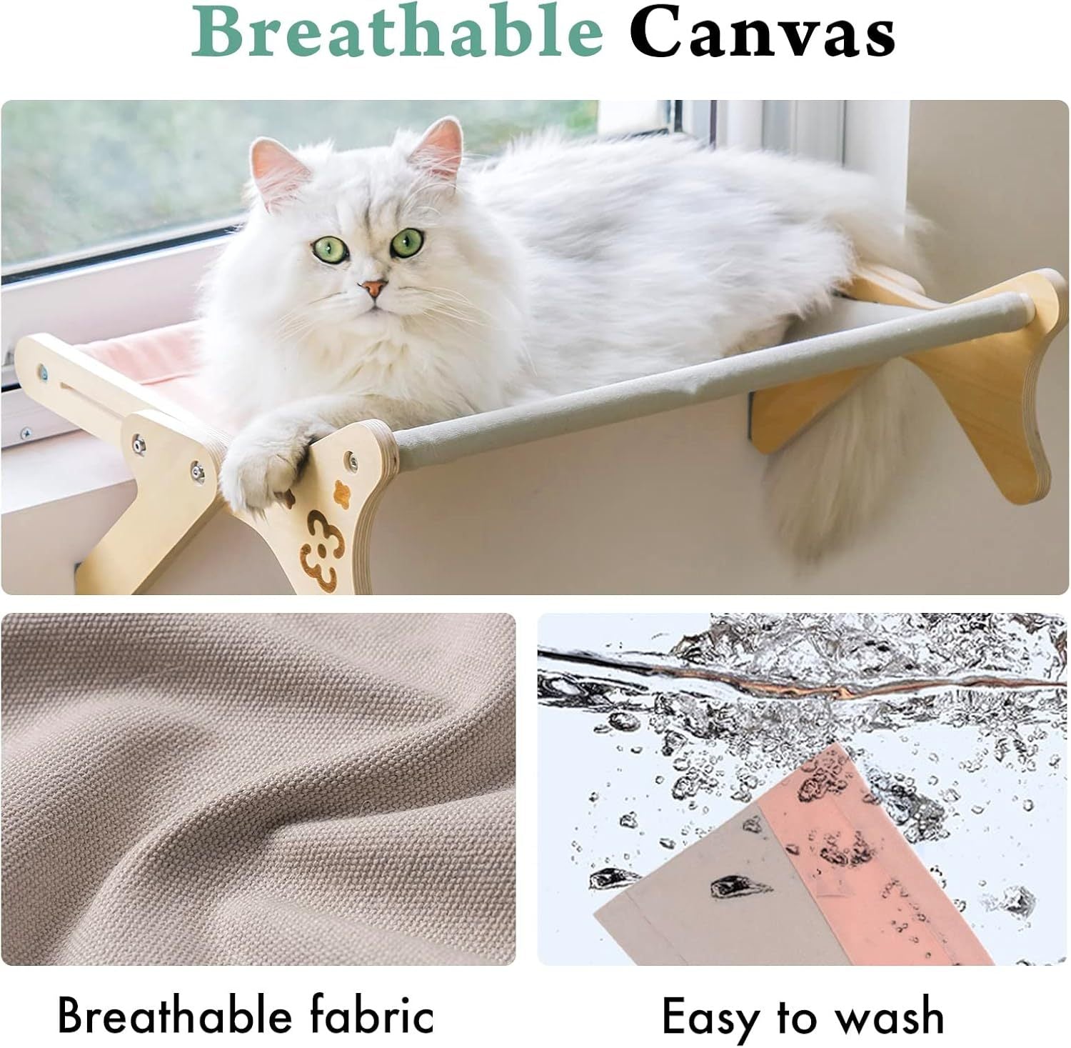 Space-Saving Cat Hammock – Relax & Sunbathe in Comfort