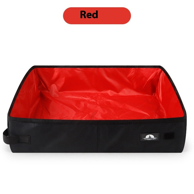 Foldable Cat Litter Box – Clean Anywhere, Anytime