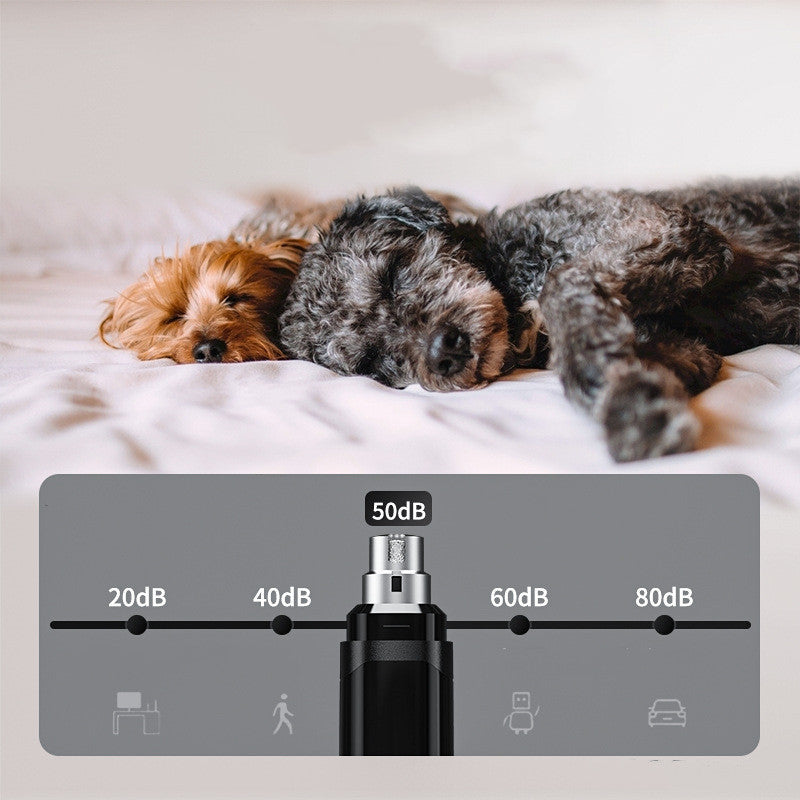 Electric Pet Nail Grinder – Safe & Easy Trimming