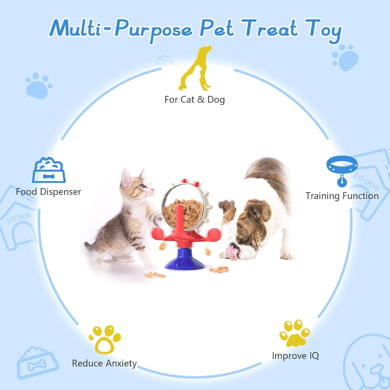 Interactive Feeding Toy – Keeps Pets Busy & Happy