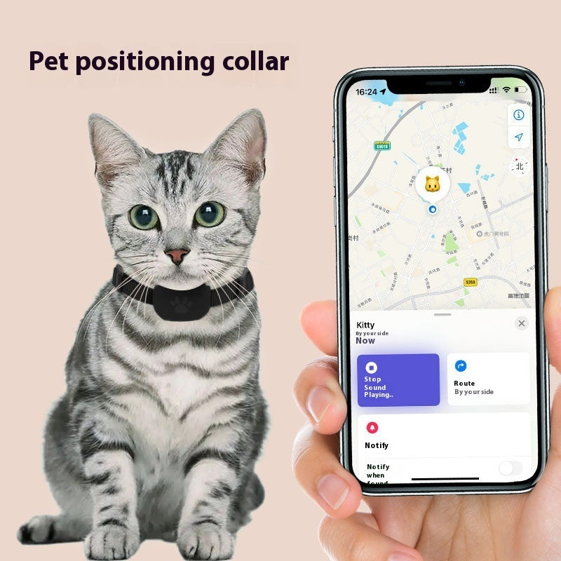 Smart Pet Collar with GPS Safety Tracker