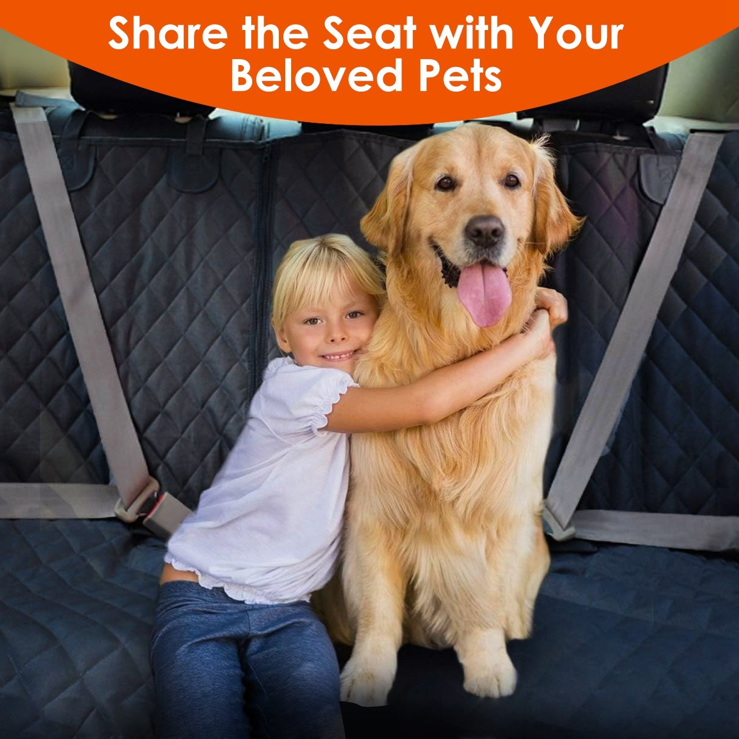 Waterproof Pet Car Seat Cover for Stress-Free Travel
