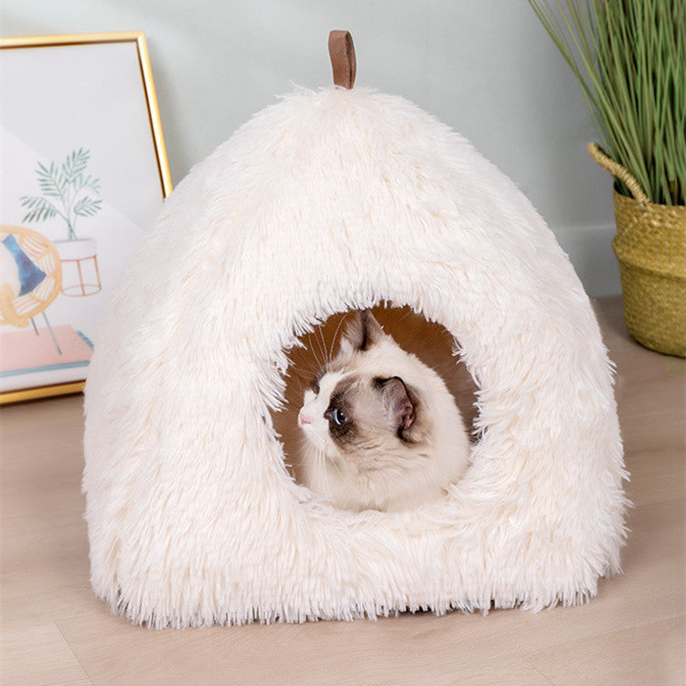 Triangular Cat Litter Box – Private & Space