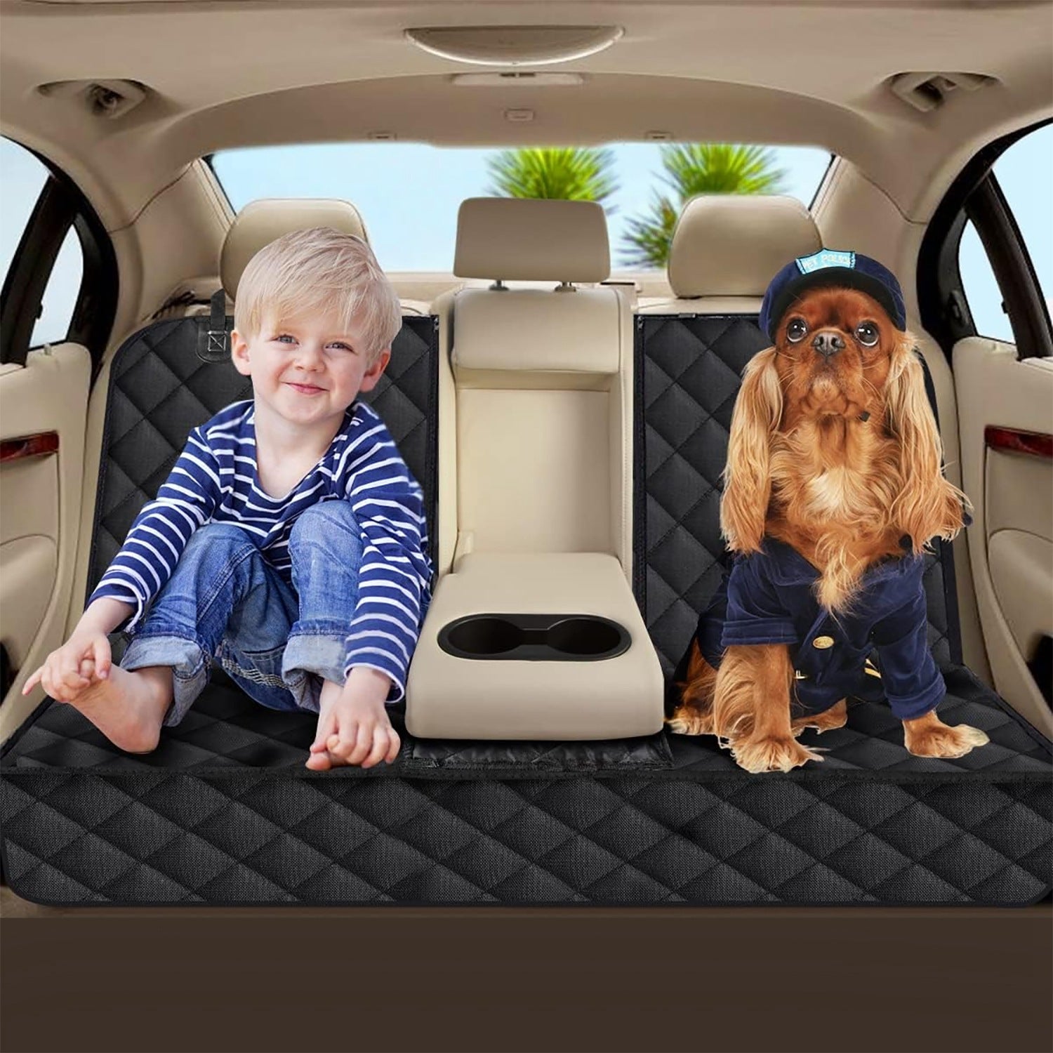 Waterproof Pet Car Seat Cover for Stress-Free Travel