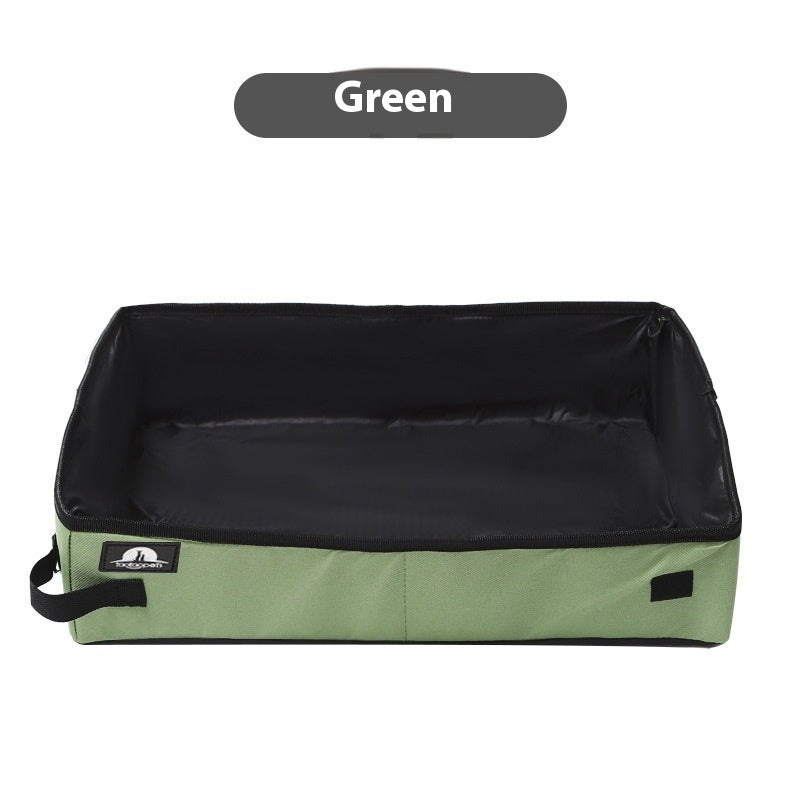 Foldable Cat Litter Box – Clean Anywhere, Anytime