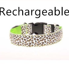 Light-Up Dog Collar for Safe Night Walks