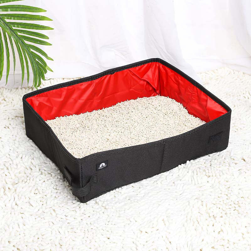 Foldable Cat Litter Box – Clean Anywhere, Anytime