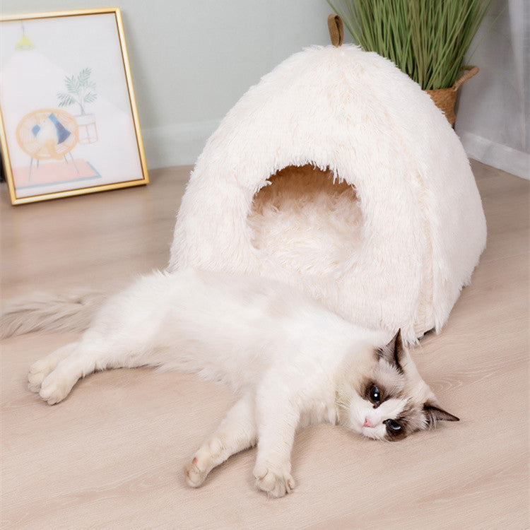 Triangular Cat Litter Box – Private & Space