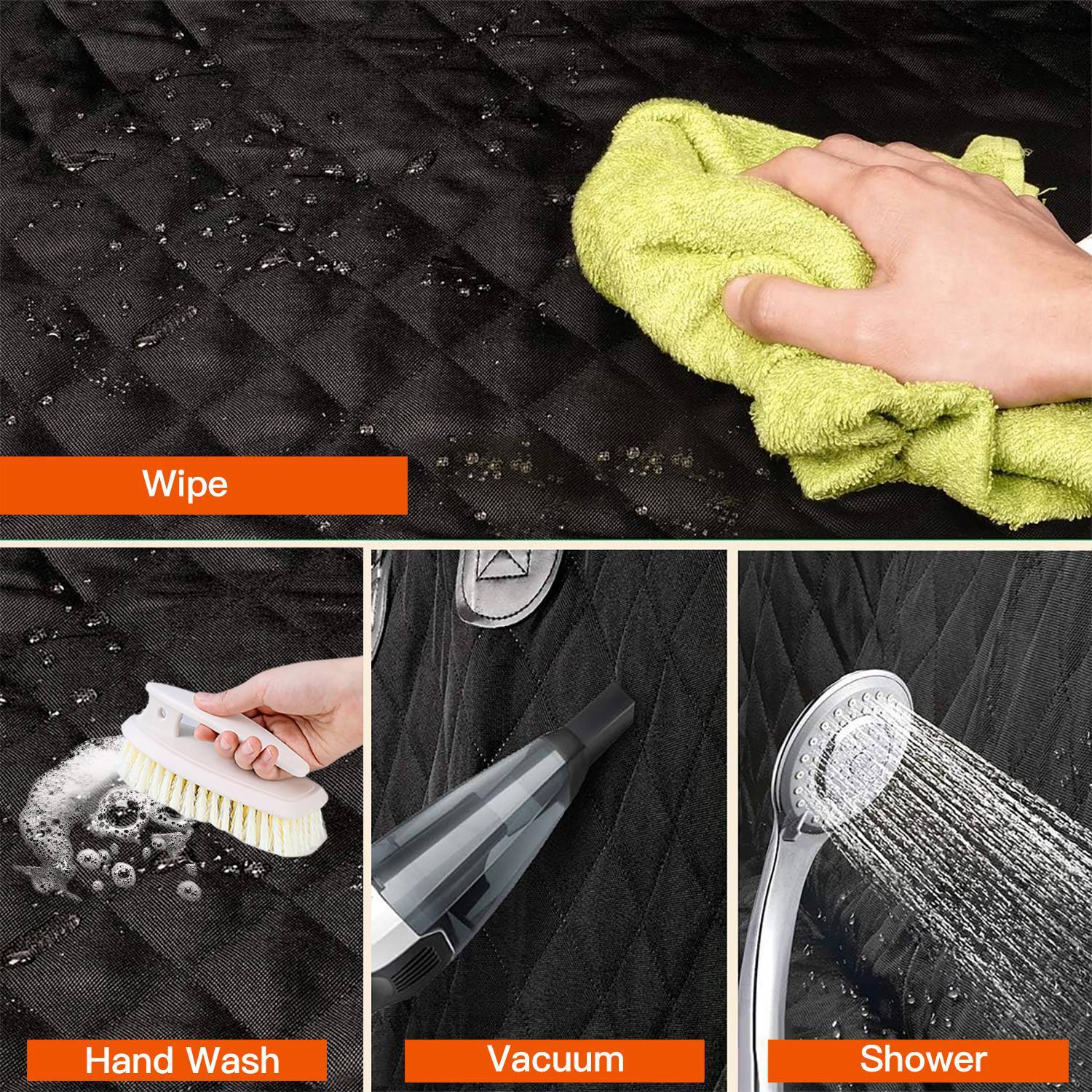 Waterproof Pet Car Seat Cover for Stress-Free Travel