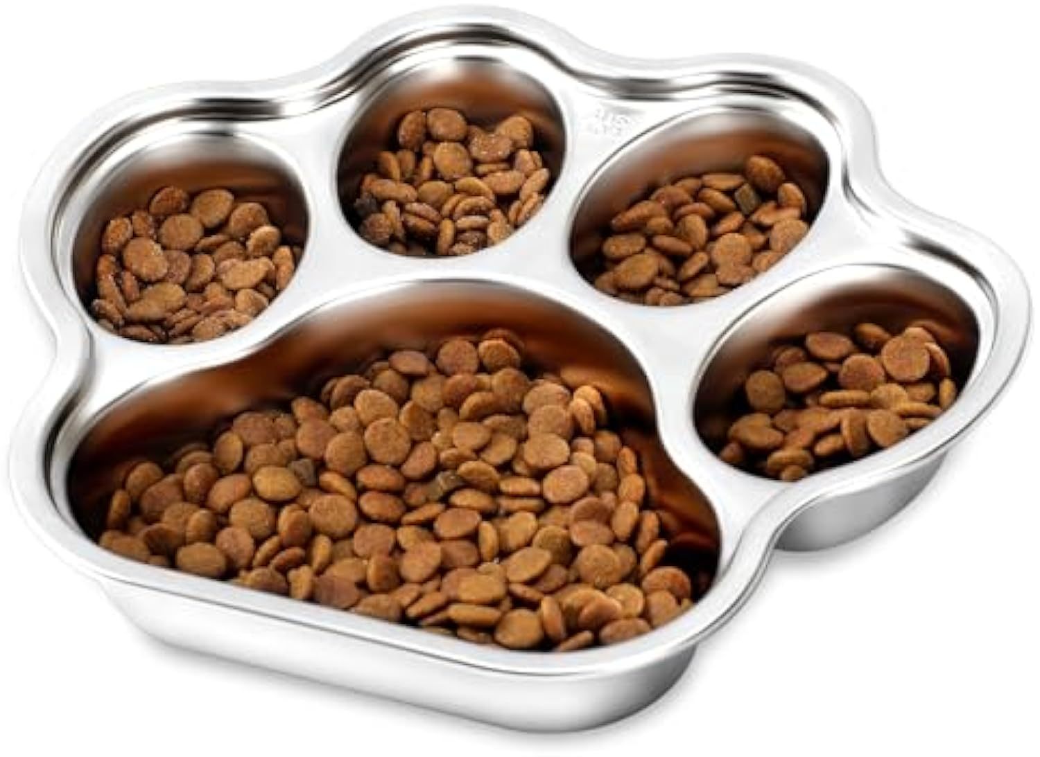Stainless Steel Slow Feeder Dog Bowl