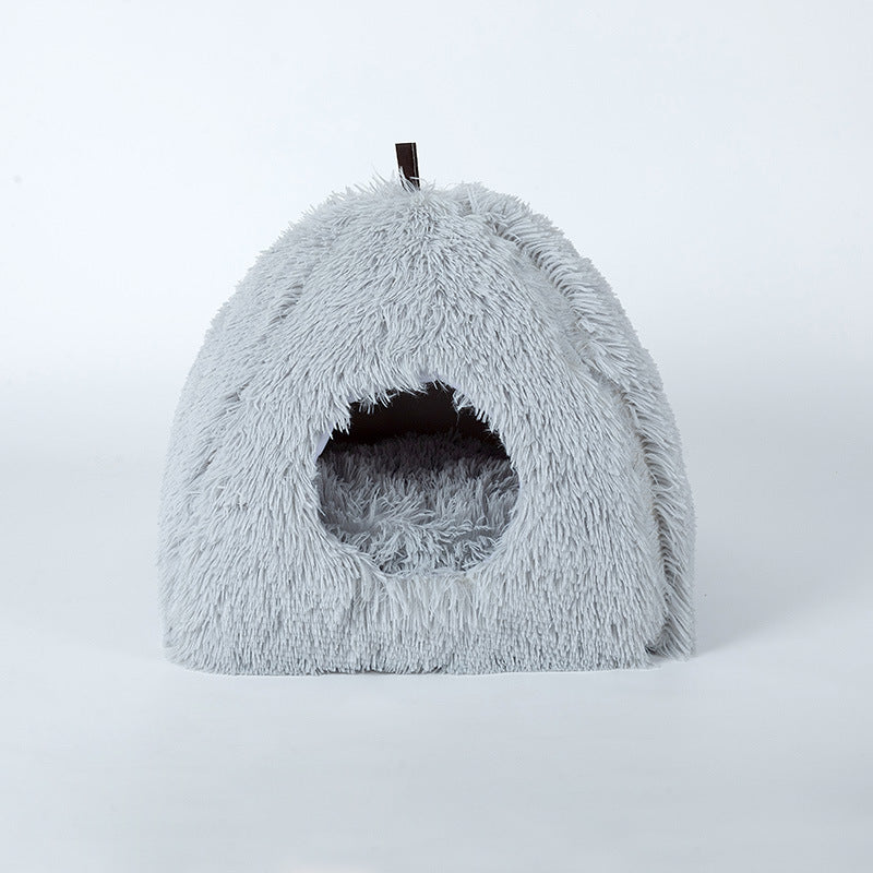 Triangular Cat Litter Box – Private & Space